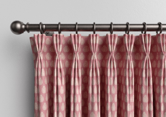 Emily Bond Jaipur, Raspberry - Made to Measure Curtains - Image 11